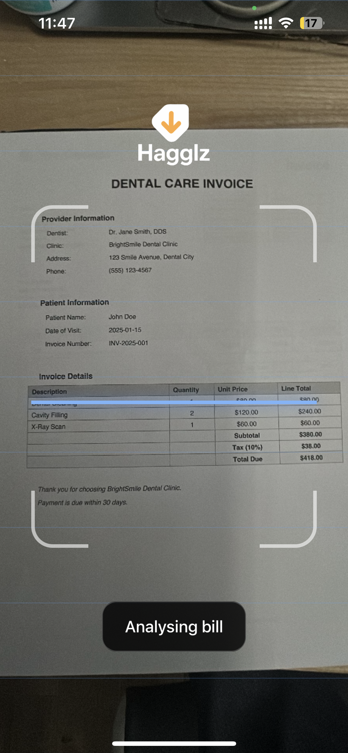Hagglz Mobile App Screen 3